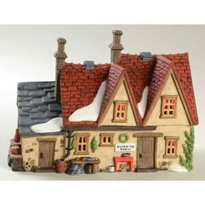 DEPT 56 HERITAGE COLLECTION DICKENS VILLAGE SERIES BUTTER TUB FARMHOUSE  RETIRED